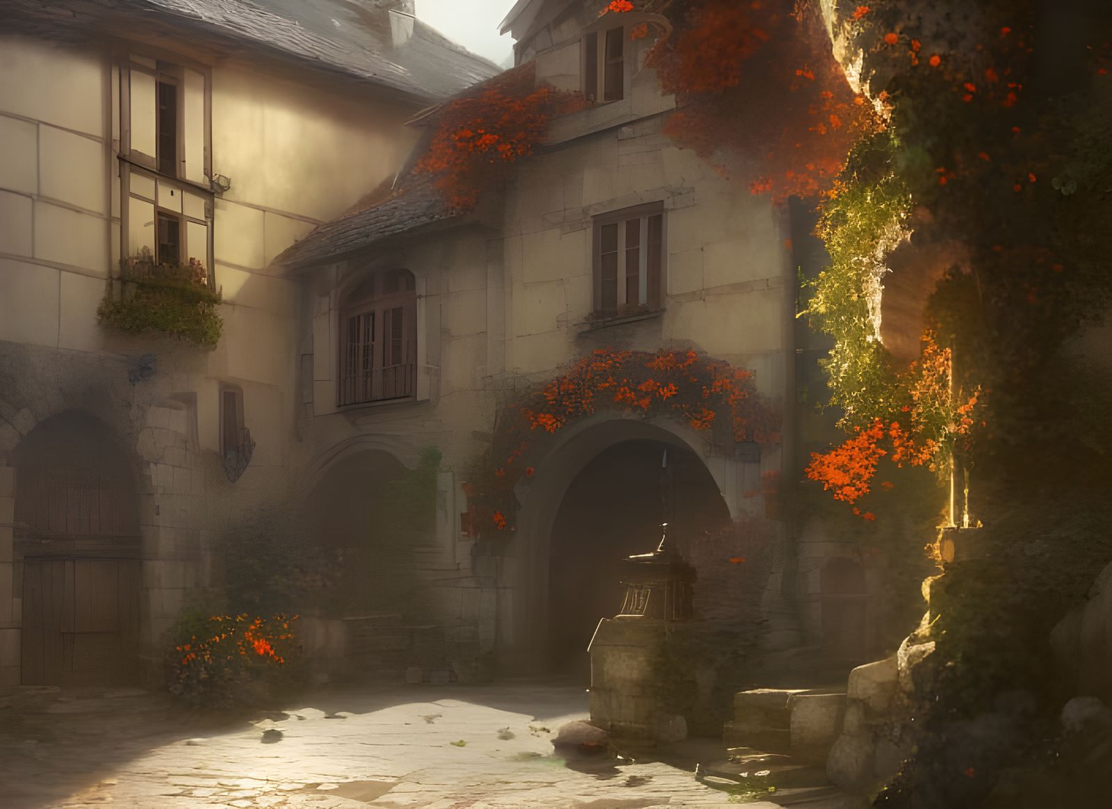Hidden village spot