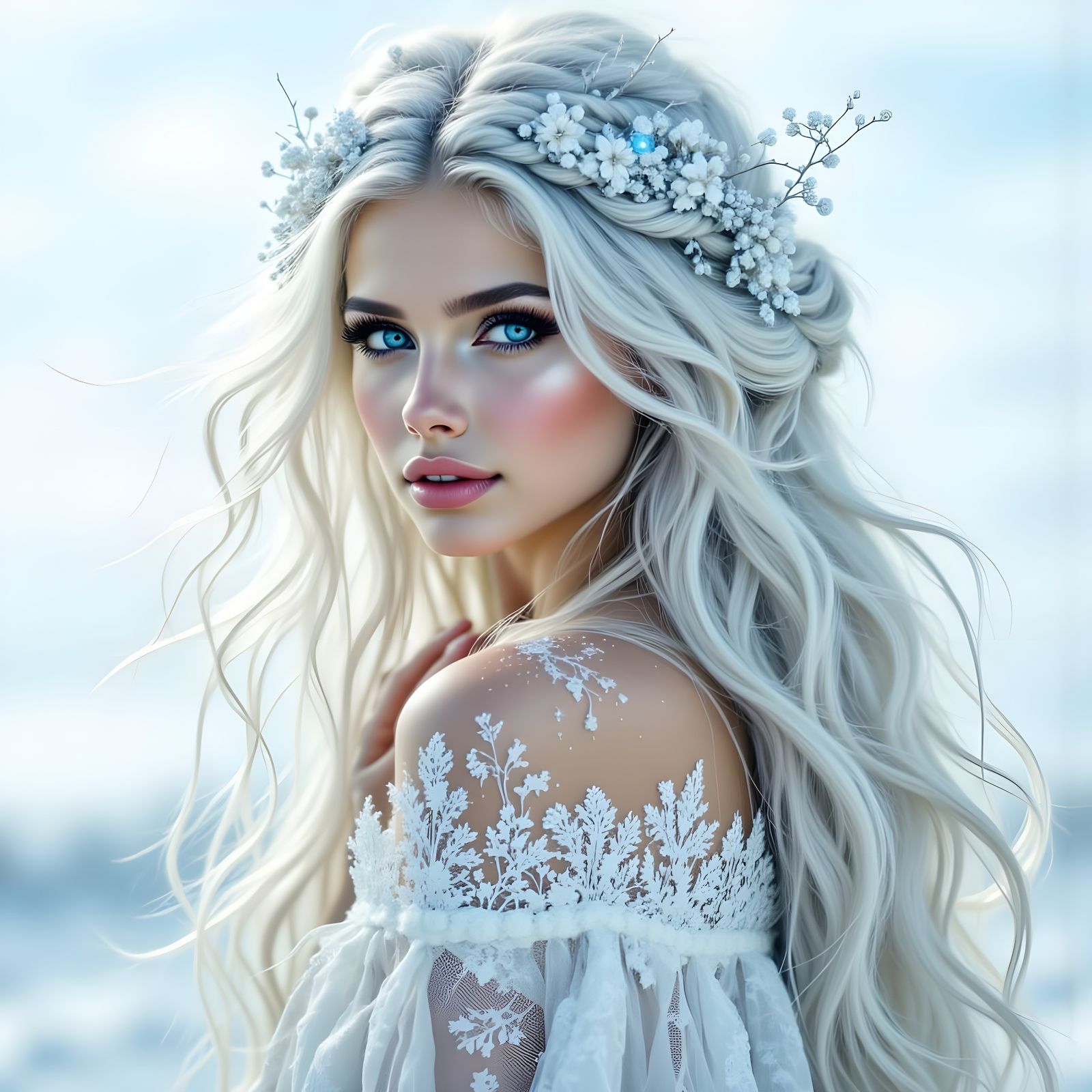 Frost Queen  by @JSCA