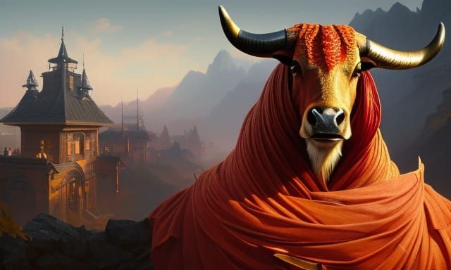 🐂 🖕 🛡 🍊 head and shoulders portrait, 8k resolution conce...