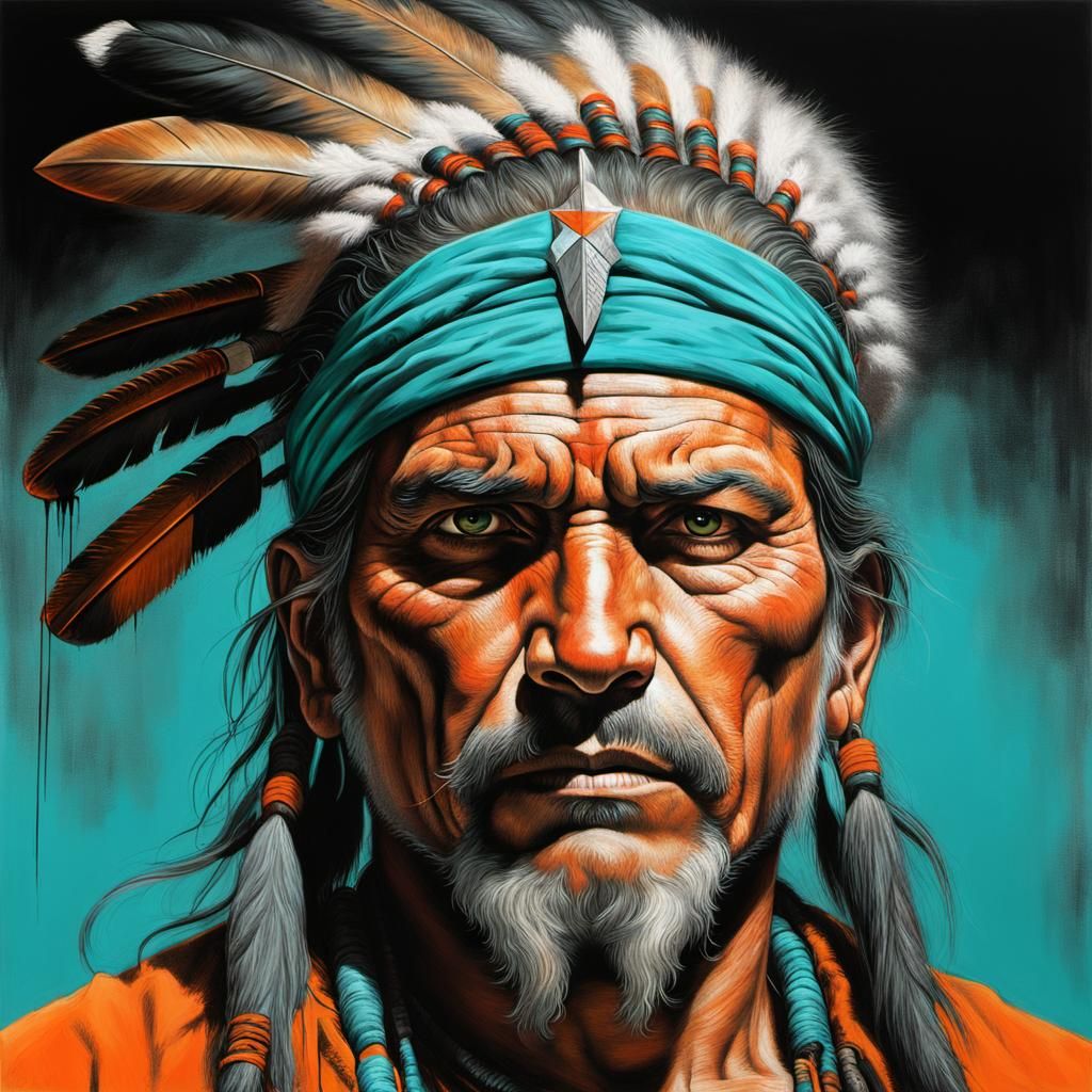 (Apache lone wolf:1.3) 
massive powerful man,
(Tomahawk:1.5)...