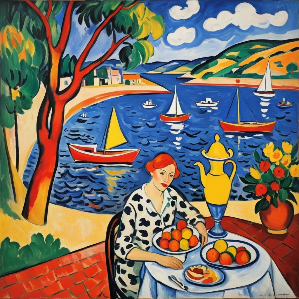 The joy of life (Fauvism Study)