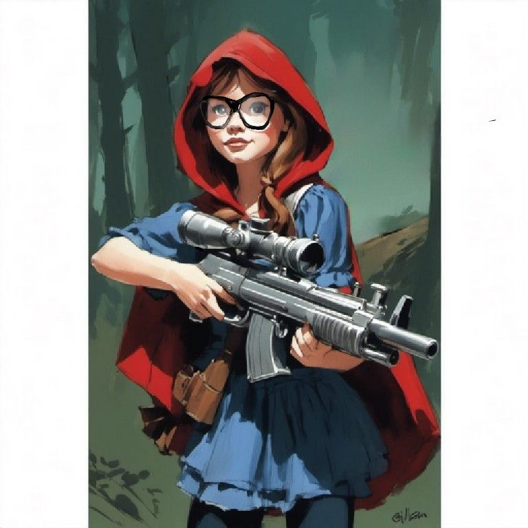 Little Red Riding Hood
 (Not actually her but a member of th...