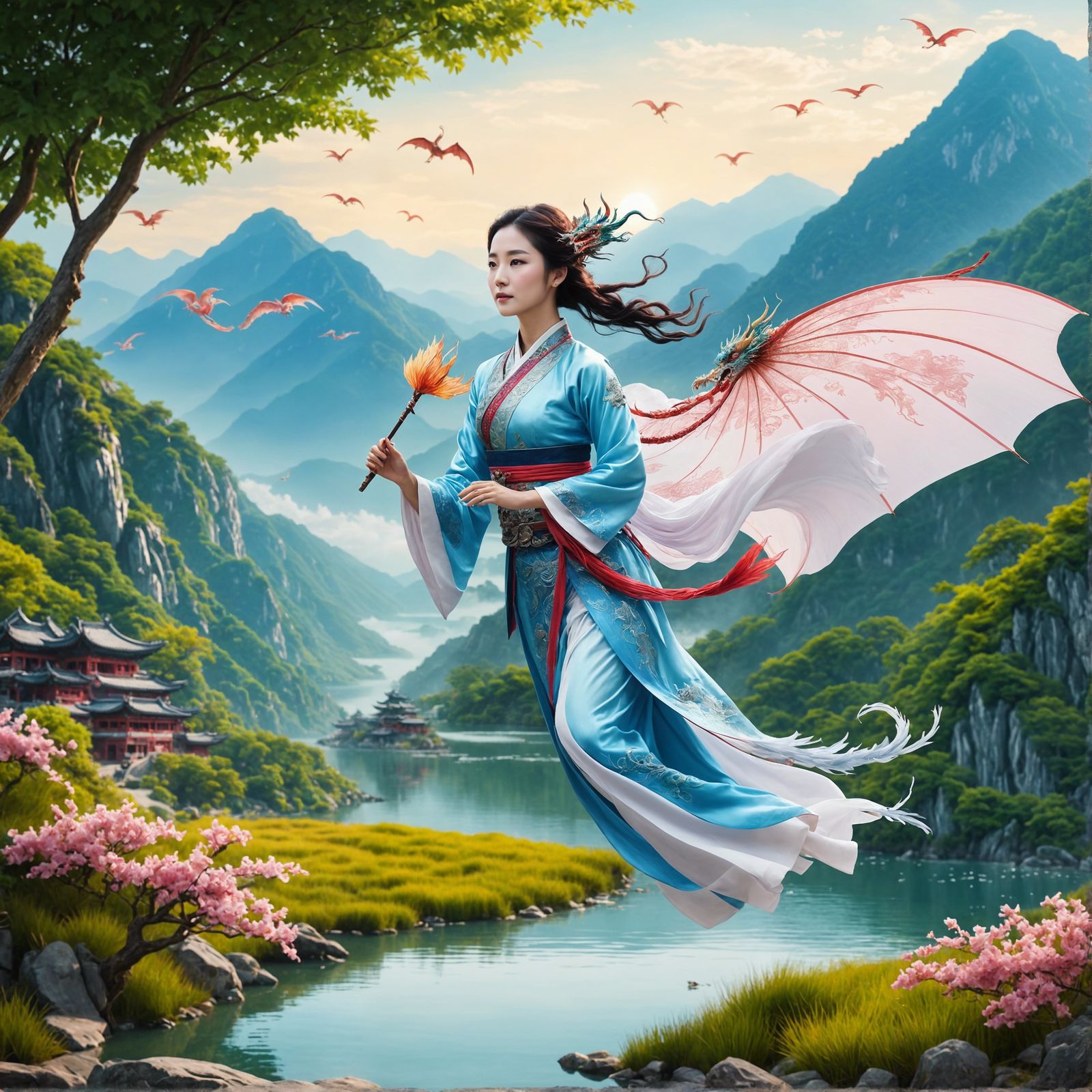 Korean Woman in Dragon Valley