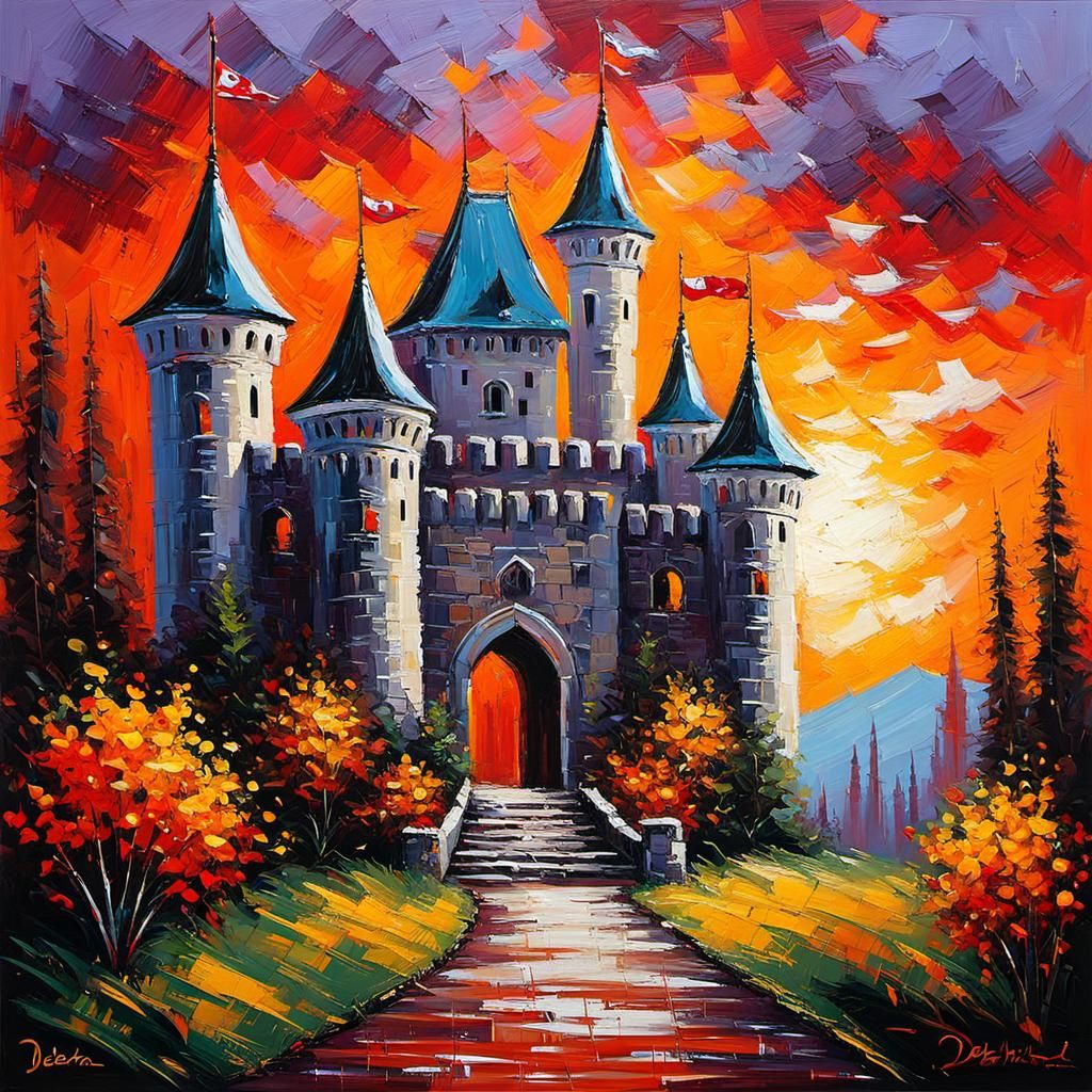 Tachismic middle ages