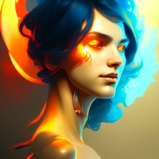 Fire and Water in one being