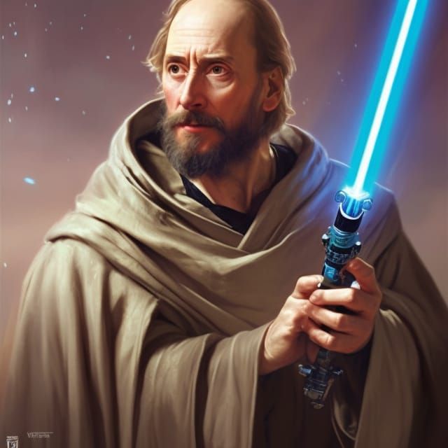 William Shakespeare as Obi-Wan Kenobi - AI Generated Artwork ...