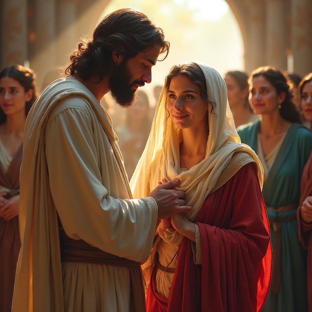 Take heart, daughter; your faith has made you well.” And instantly the woman was made well. Matthew 9:20-22 ...  by @Simon