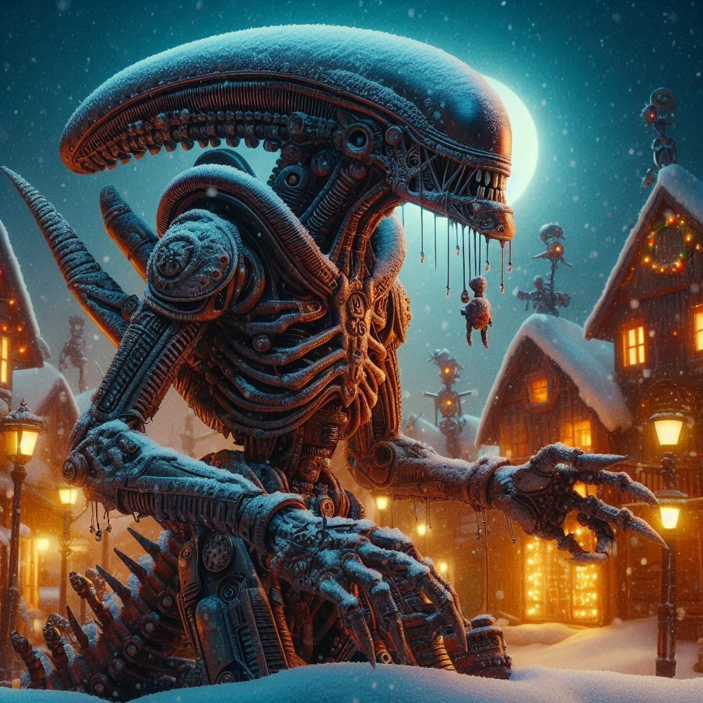 Xenomorph in winter