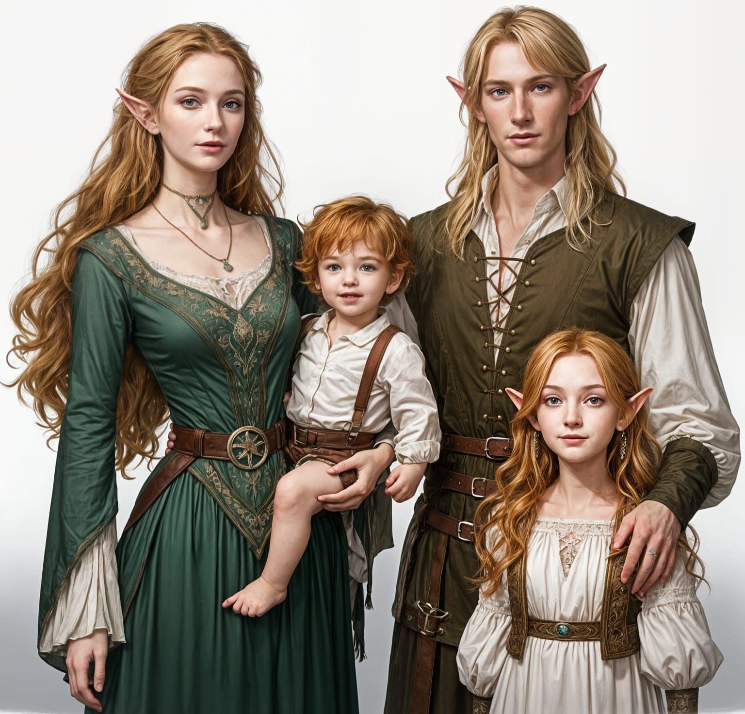 Elven Family Portrait