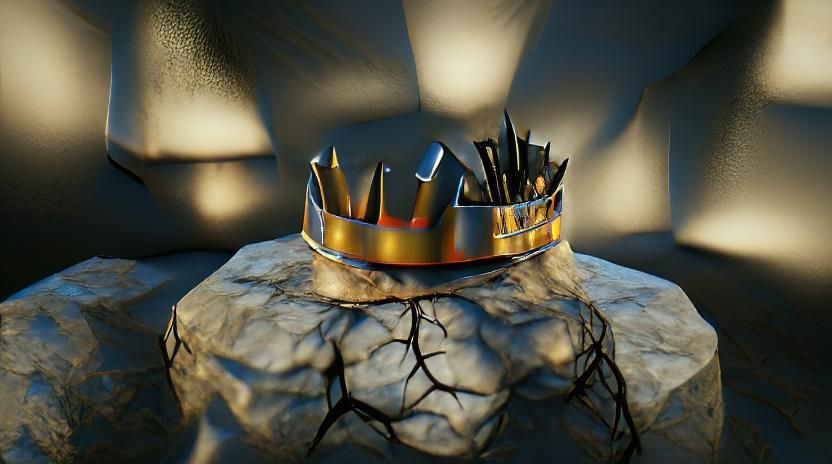The Crown of Lead. Heavy is its burden, too heavy for any, m...