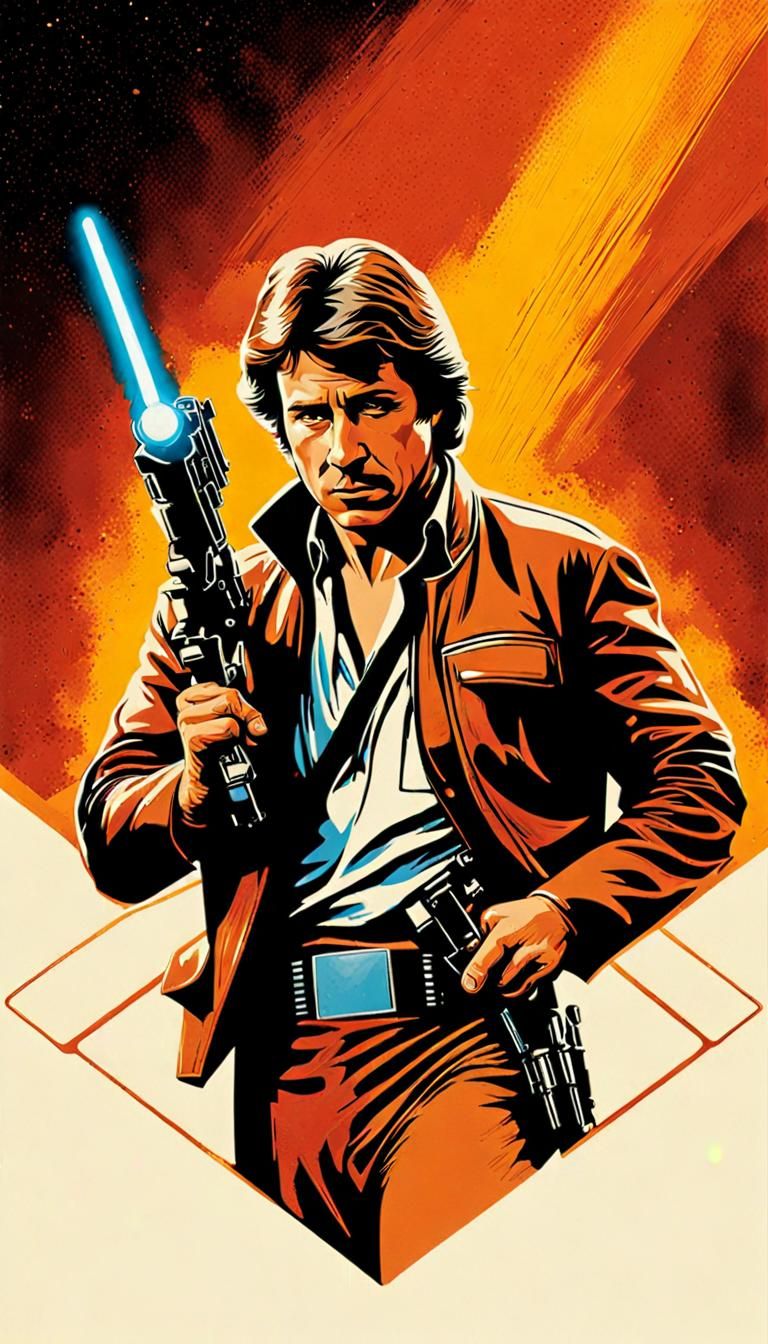 Dustin Hoffman as Han Solo