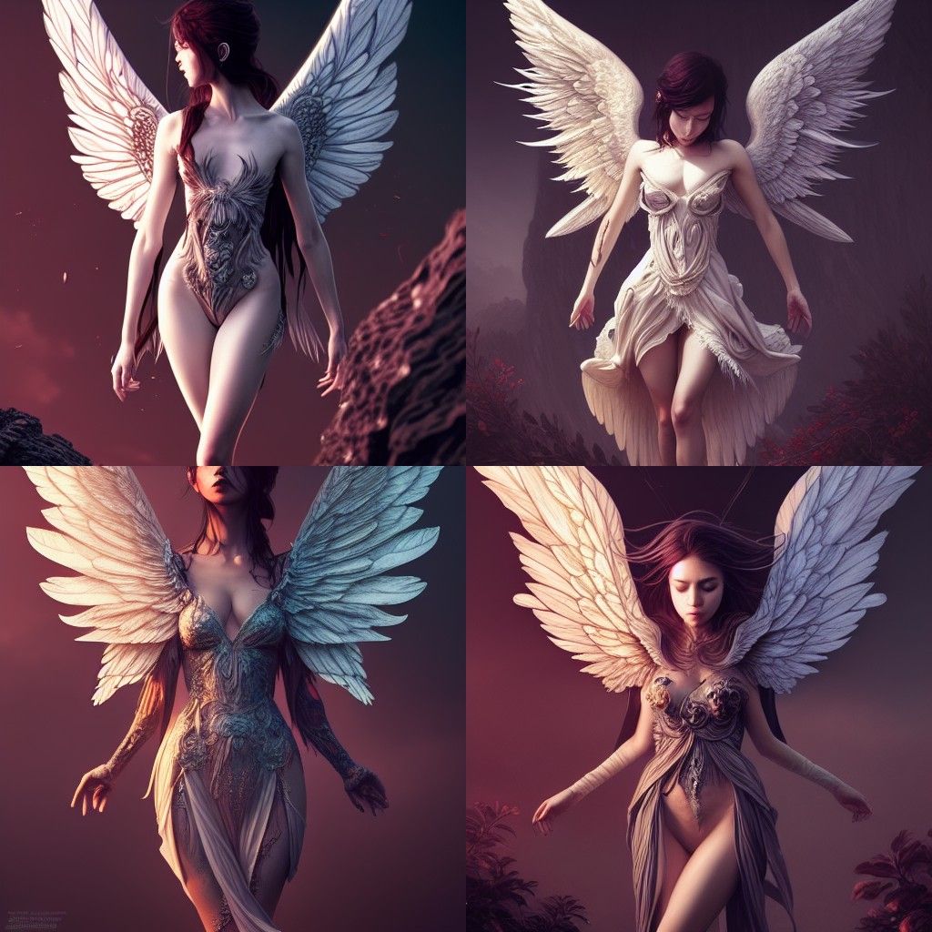 Evolution of fallen angels