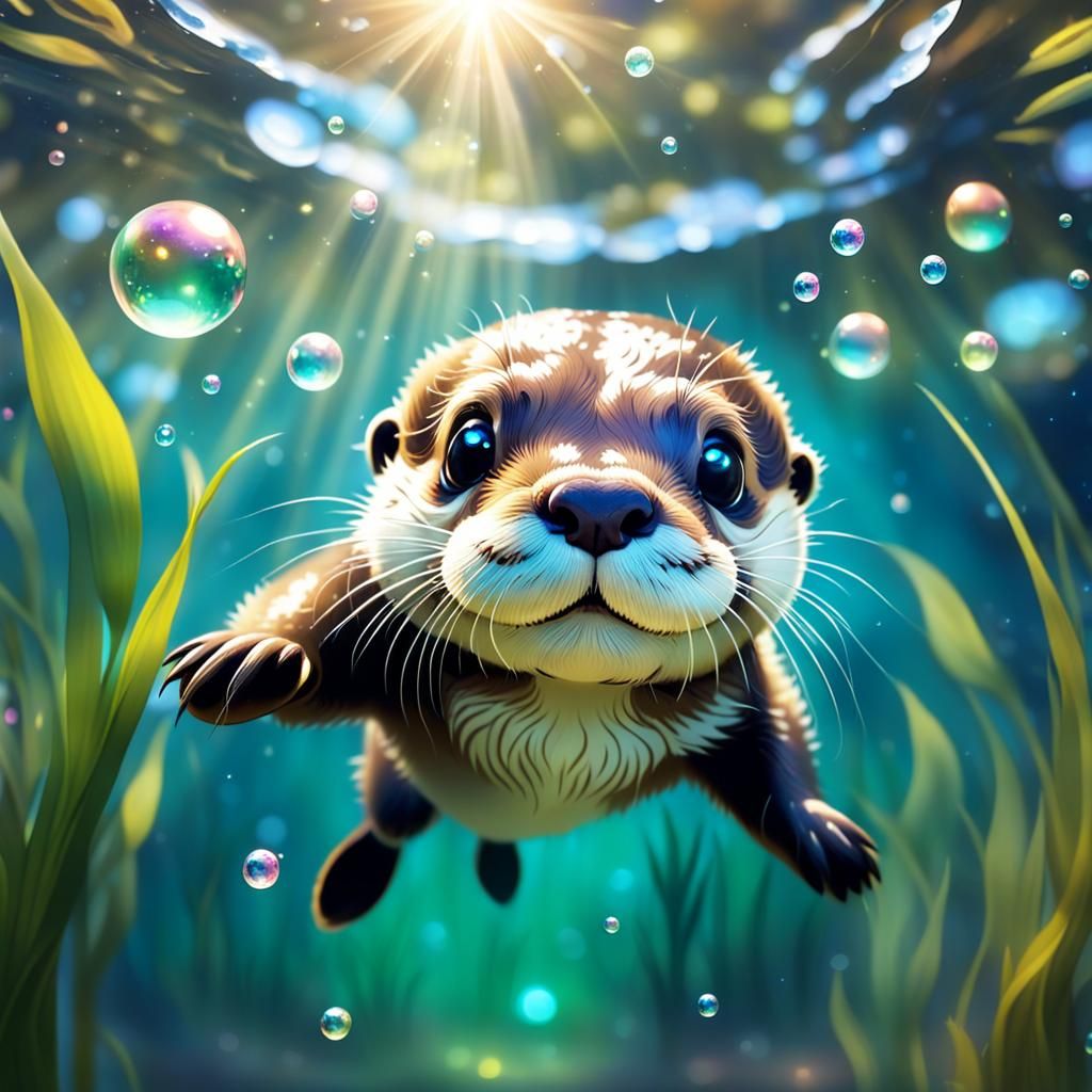 Otter pup 🩷
