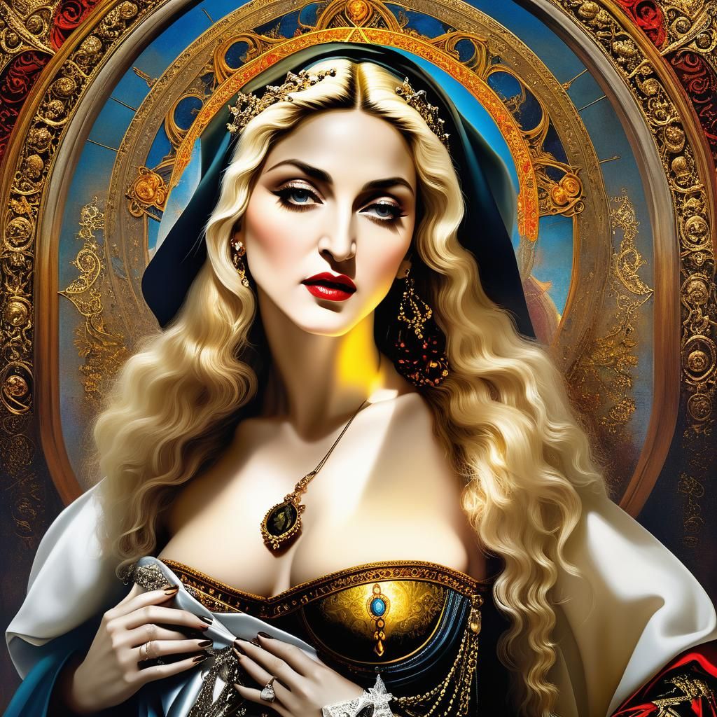 madonna-madonna-ai-generated-artwork-nightcafe-creator