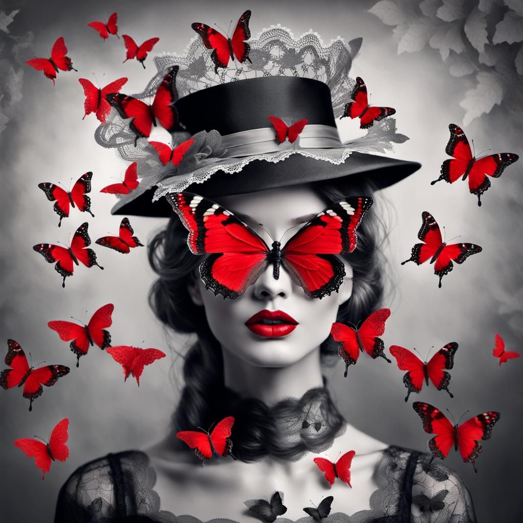 blinded by a butterfly