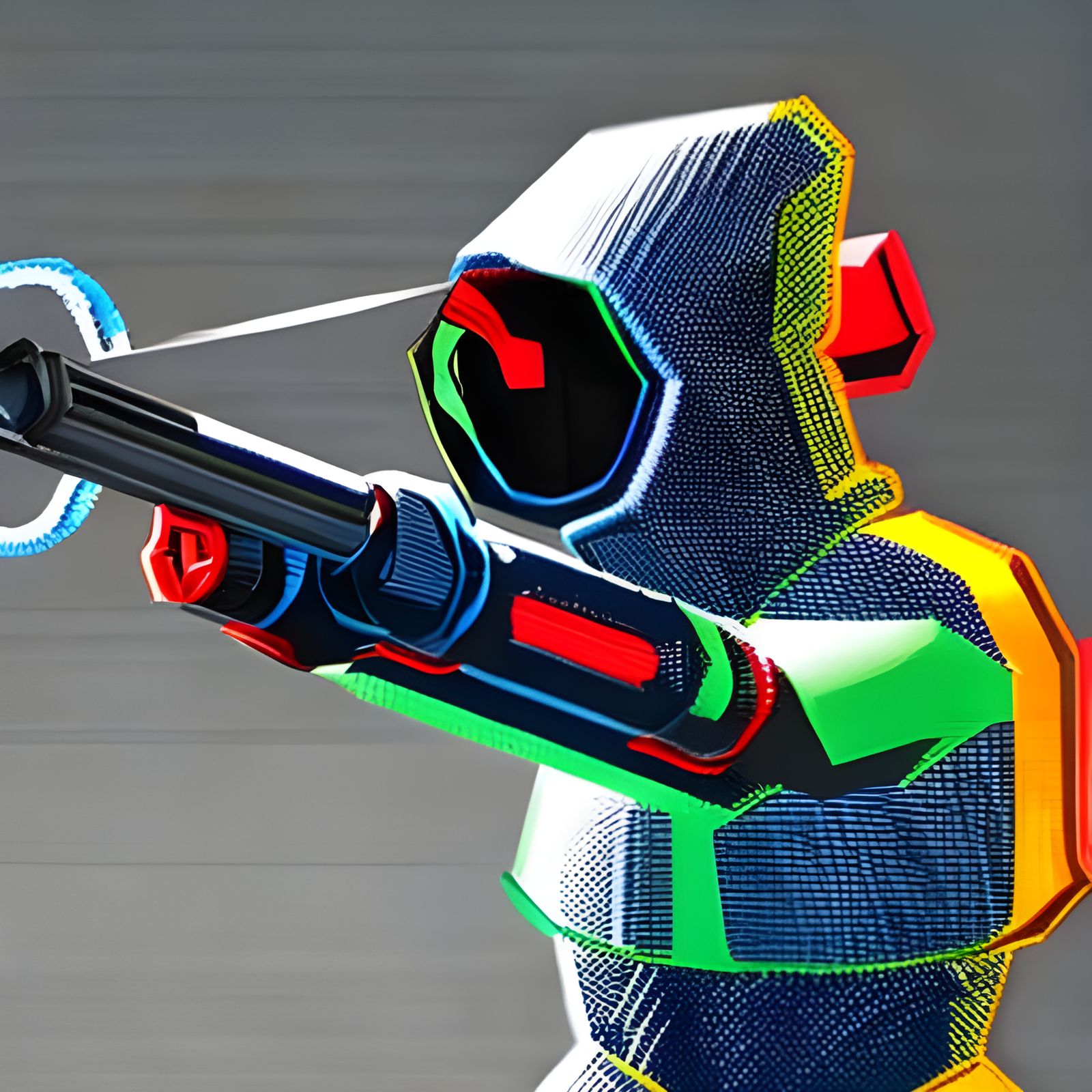 Space Ninja Targeting Foe AI Generated Artwork NightCafe Creator