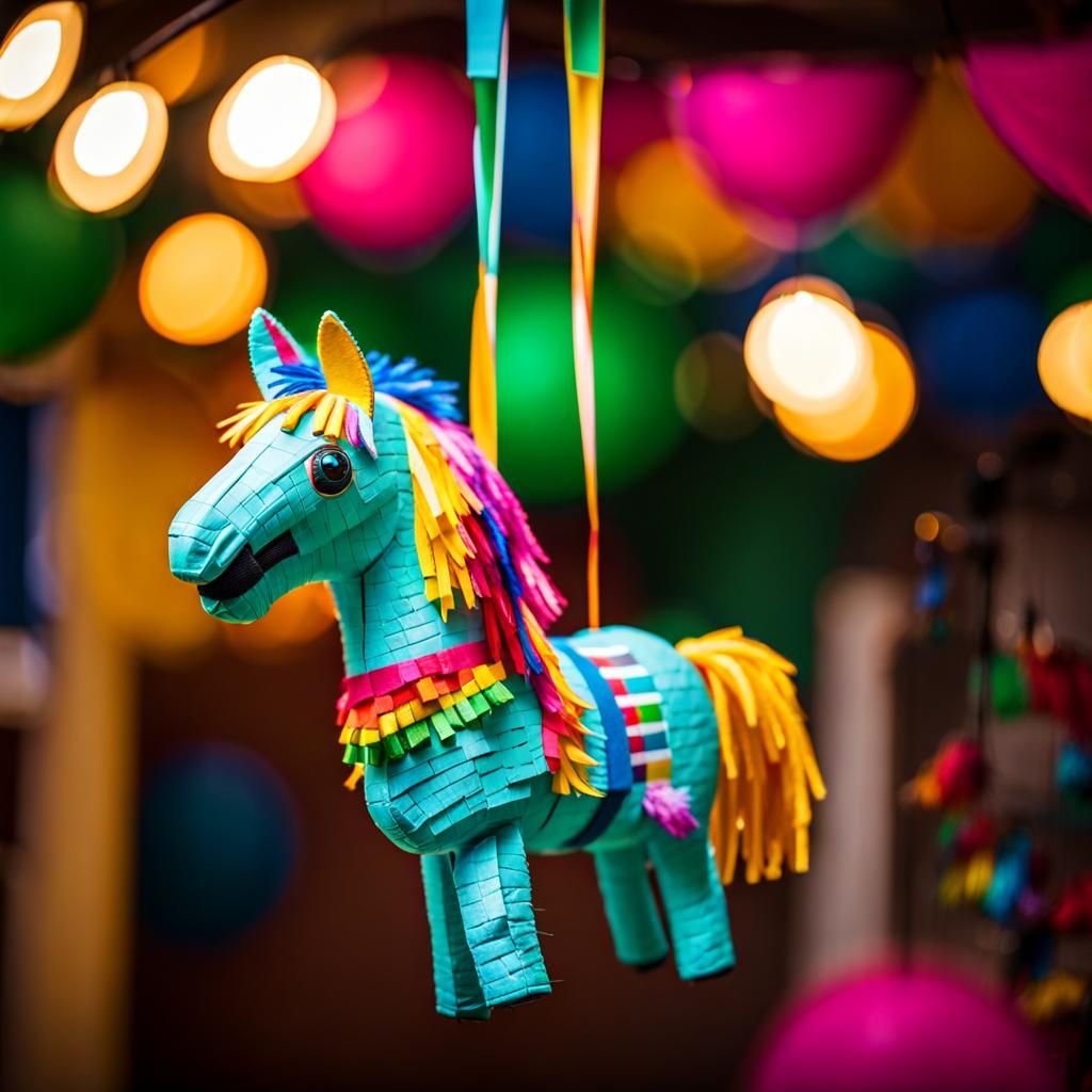 Cute horse piñata