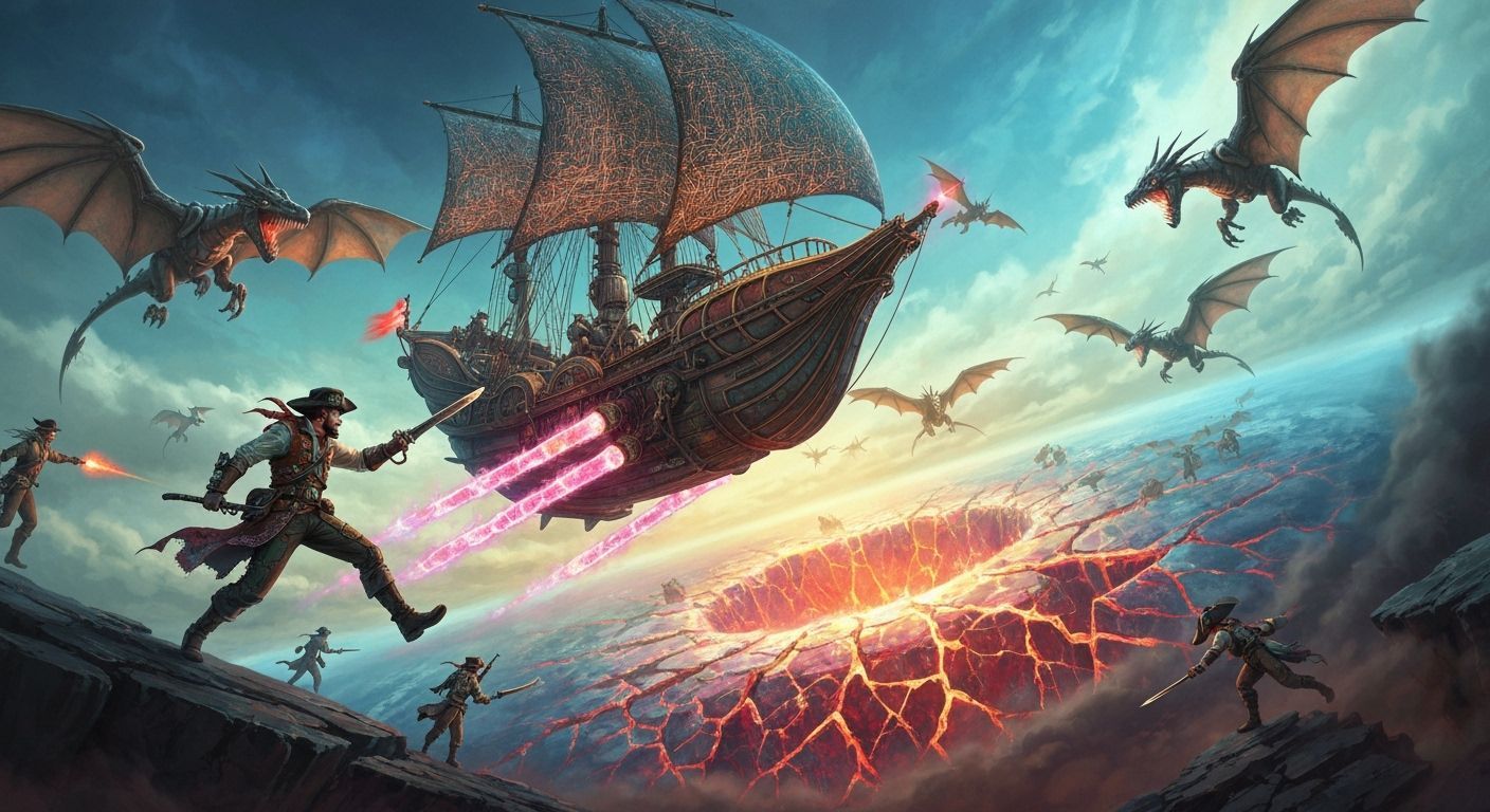 Sky Pirates  by @Pharaoh Julia