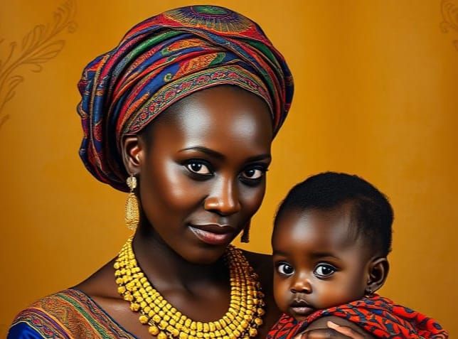 Mother and child  by @Kaydenpat