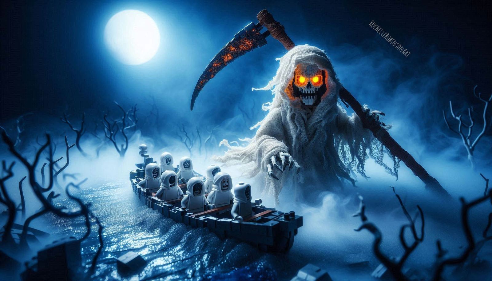 The Grim Reaper - Lego Art