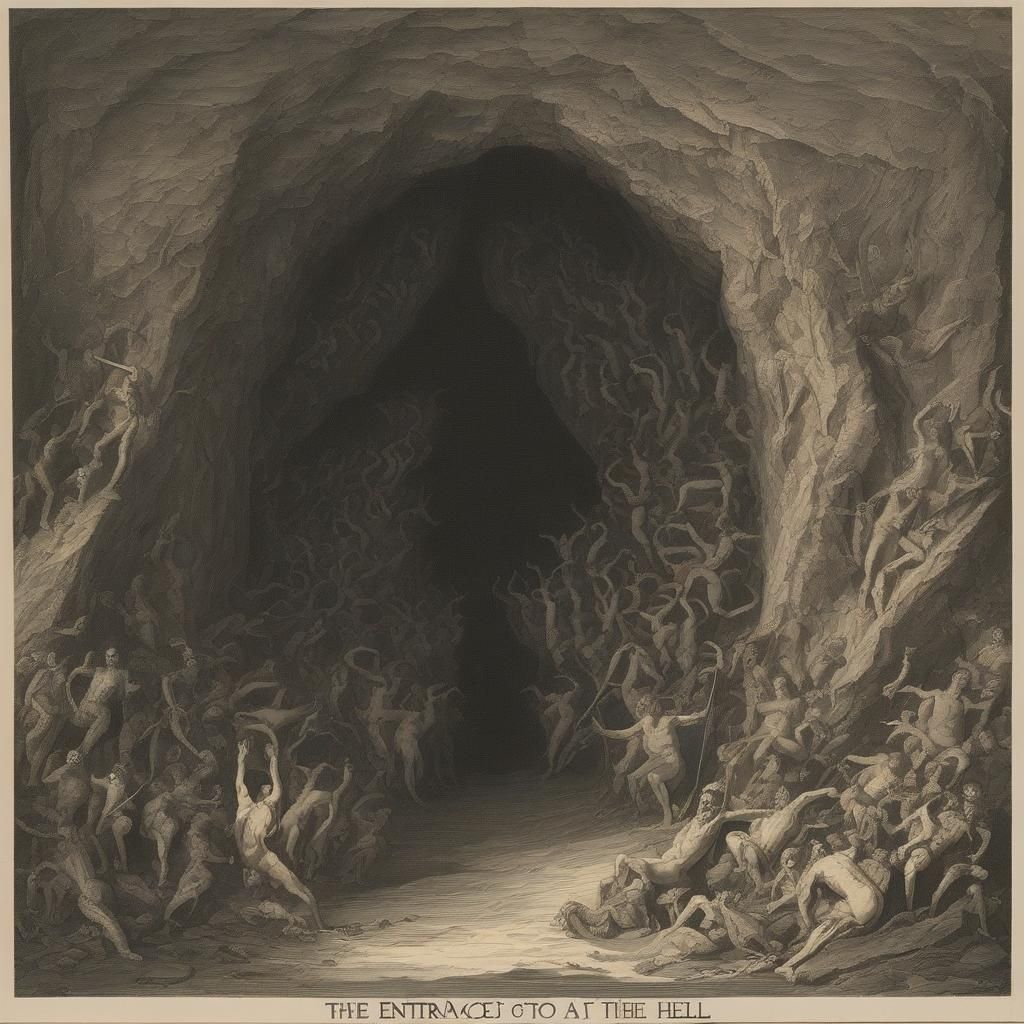 The entrance to Hell