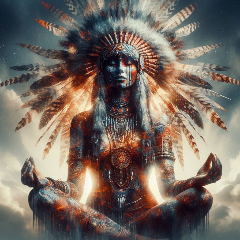 double exposure beautiful fantasy portrait landscape..