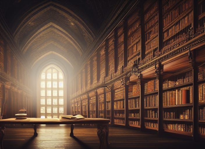 Library gothic undefined