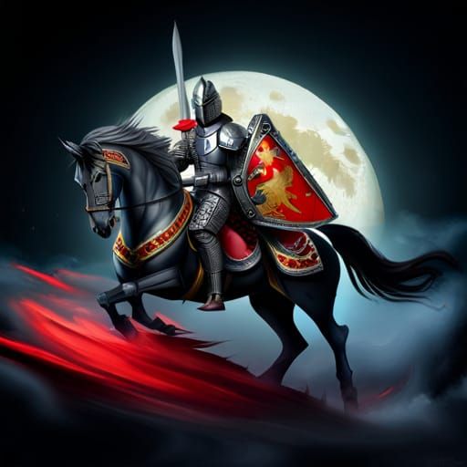 Knight's Salute - AI Generated Artwork - NightCafe Creator