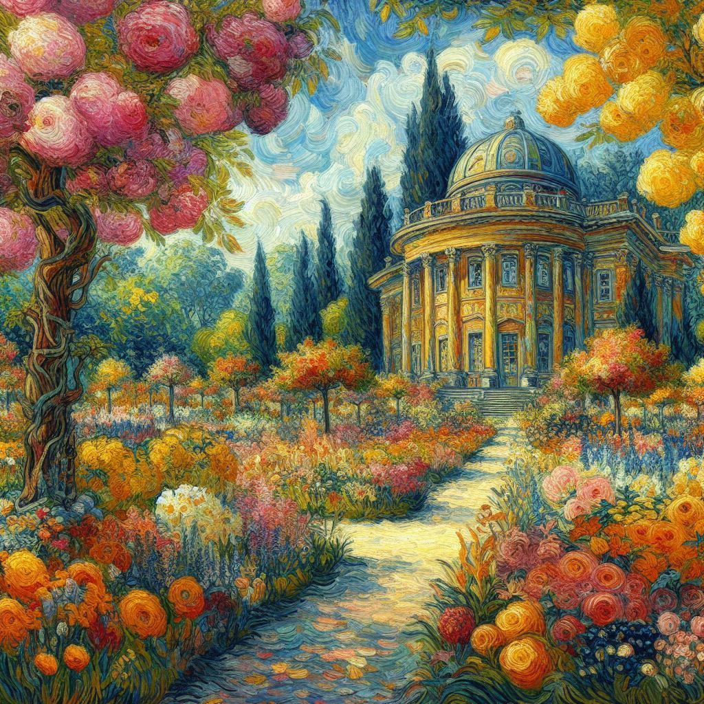 Villa by Vincent Van Gogh