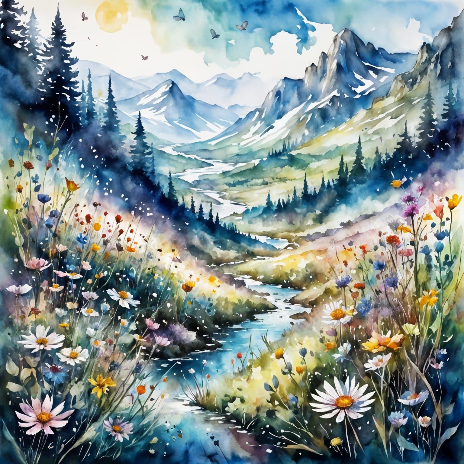 Spring flowers   by @RedPixie