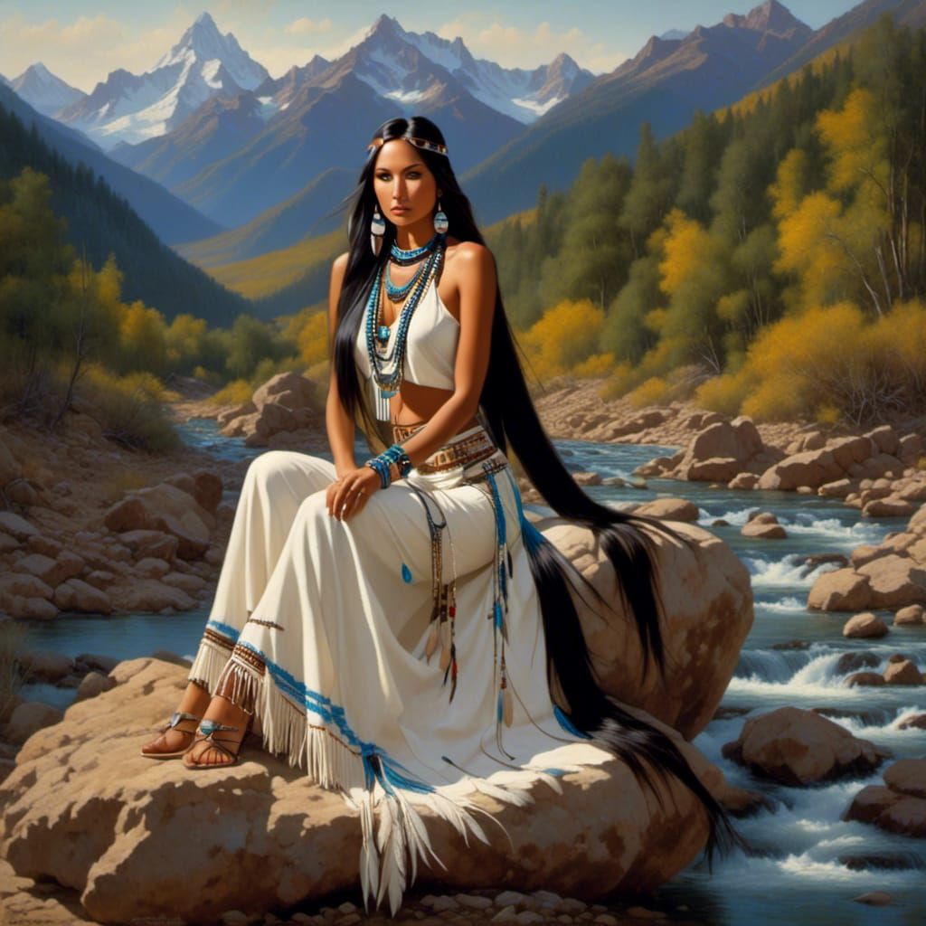 <lora:NativeAmericanStyle:1.0>  "