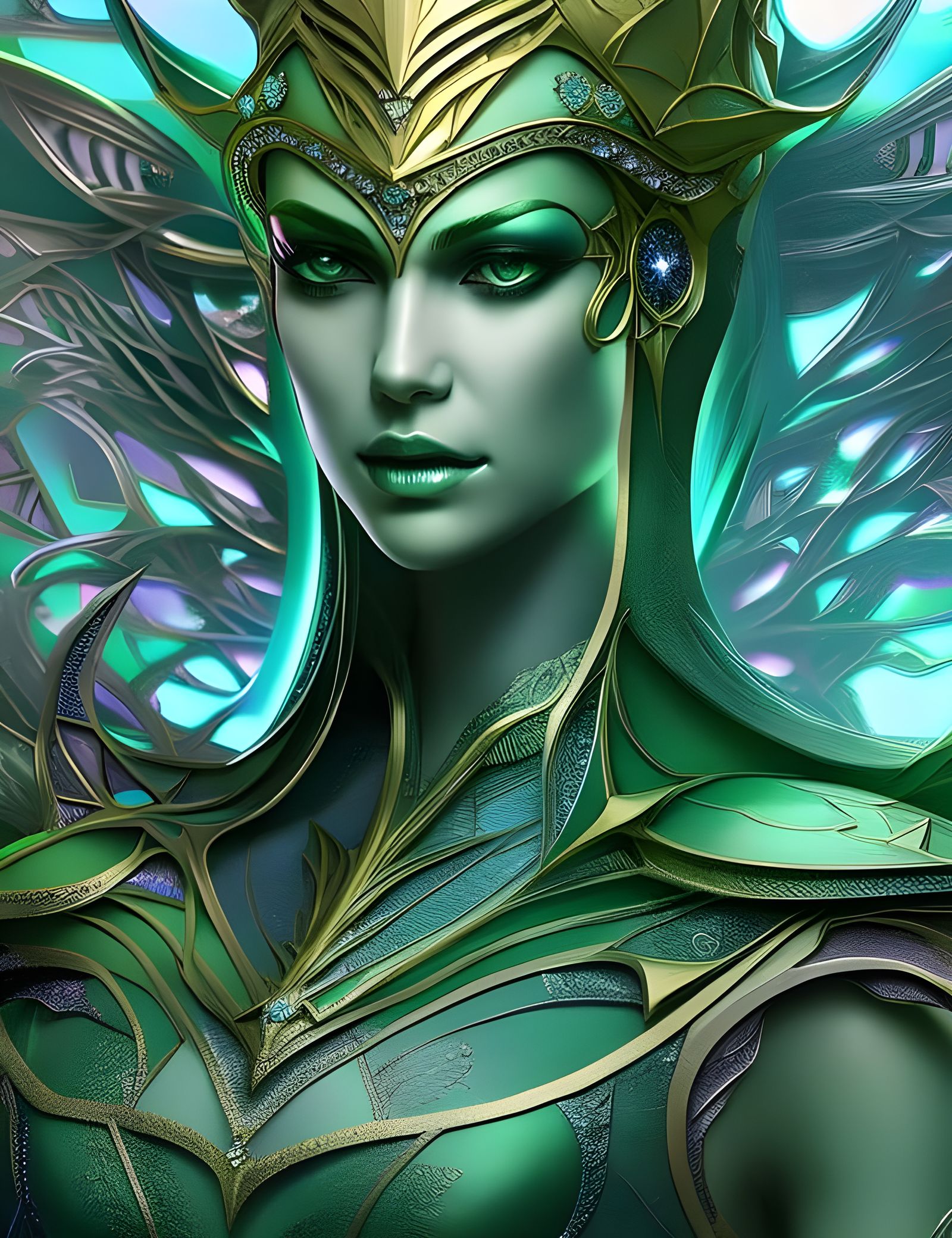 Green Elf - AI Generated Artwork - NightCafe Creator
