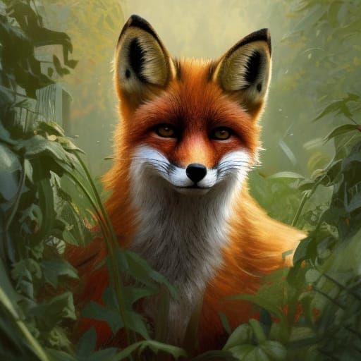 Fox - AI Generated Artwork - NightCafe Creator