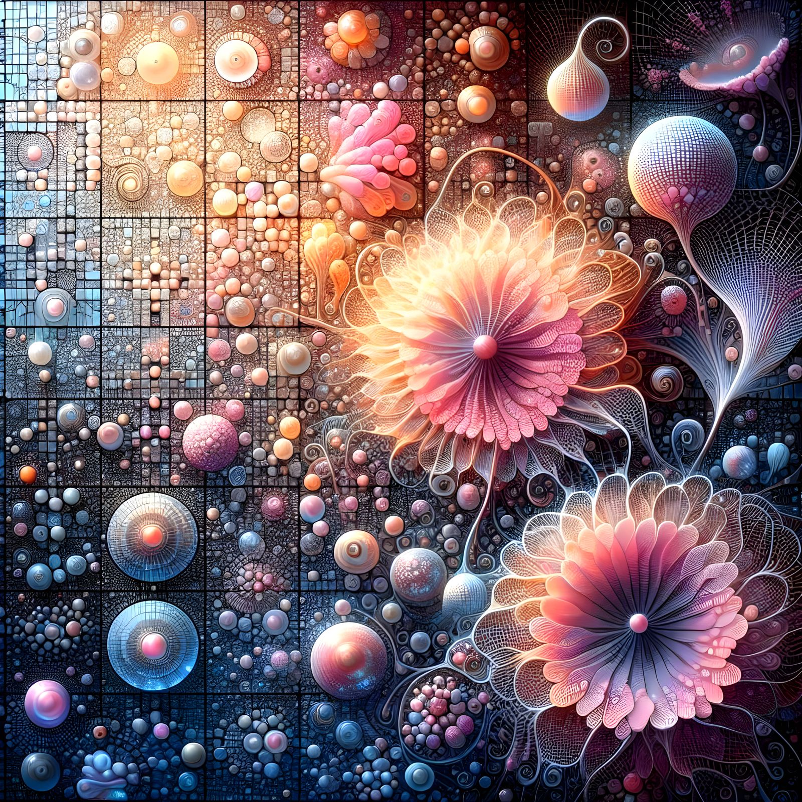 Grid Flowers Flowing!!!!