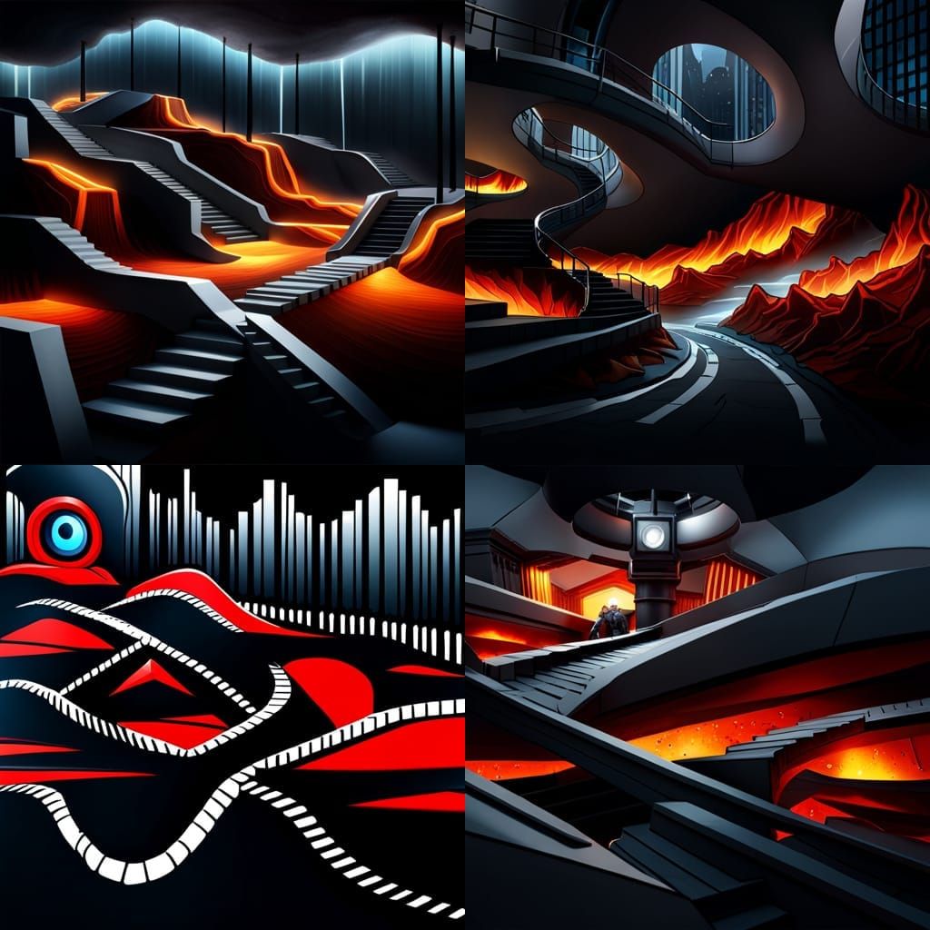 8k resolution concept art hyperdetailed underground comix LightWave 3D