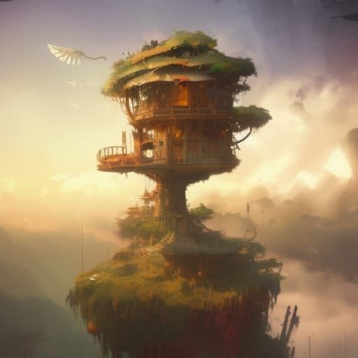 House on a Cliff