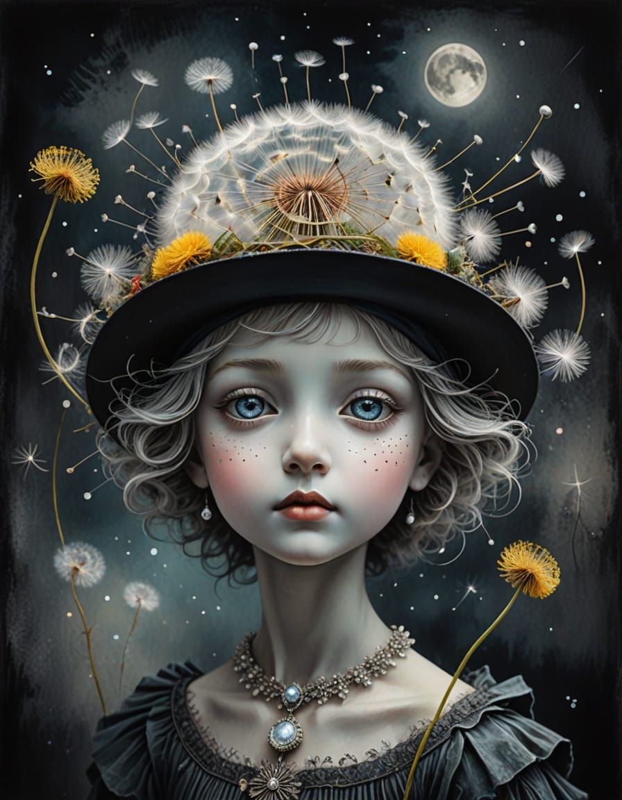 Dandelion Chapeau  by @Call me Bubbe