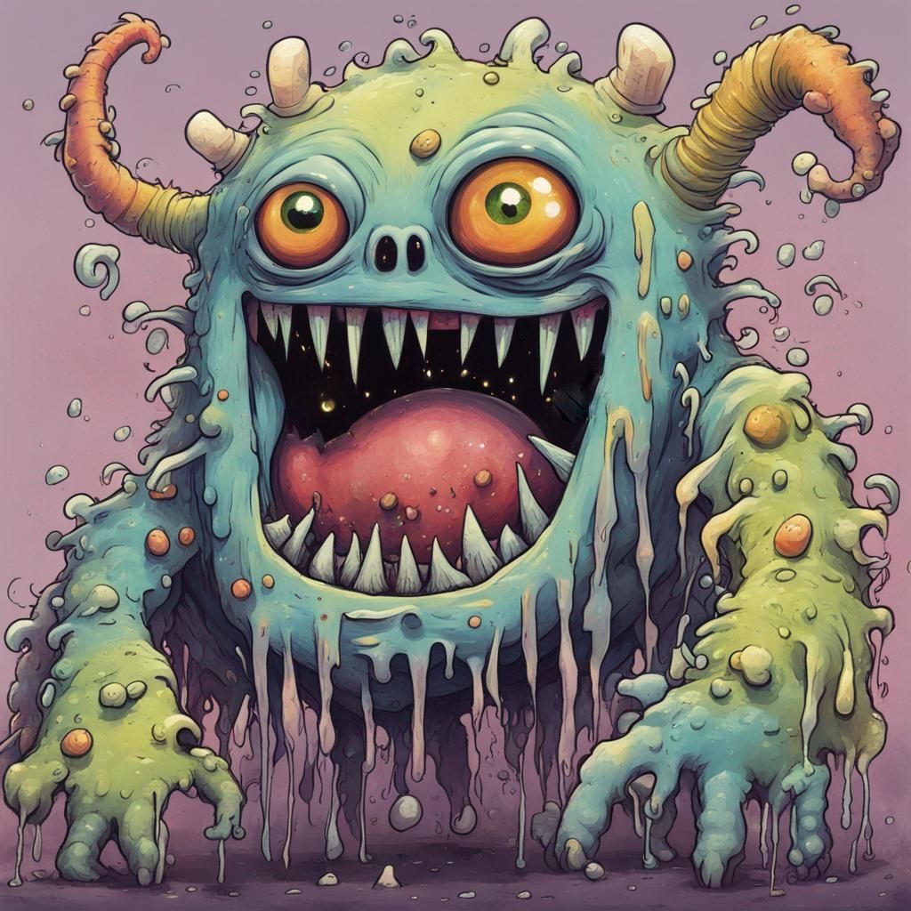 Icky Sticky Yucky Mucky Monster
