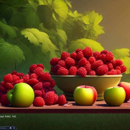 Still life in garden