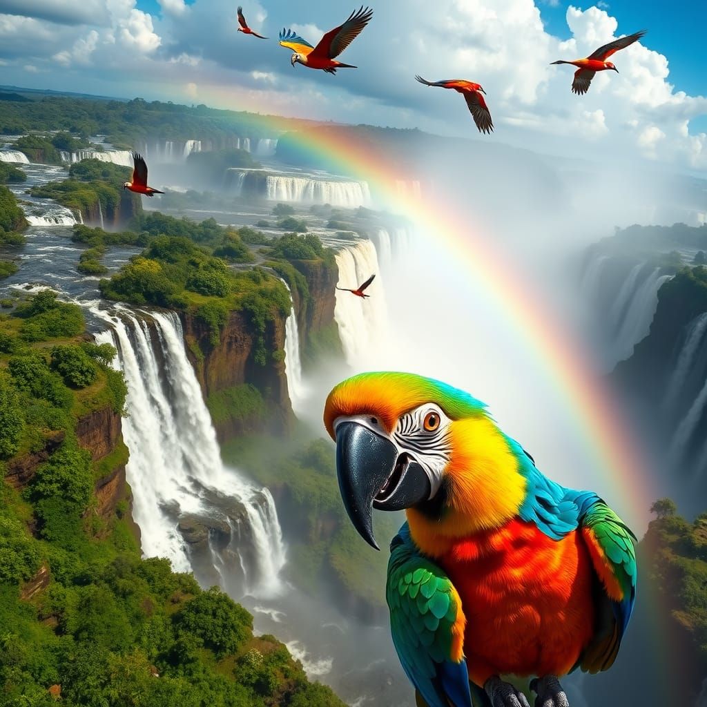 Colourful selfie  by @Lyguo