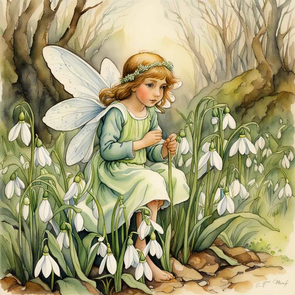 Snowdrop fairy