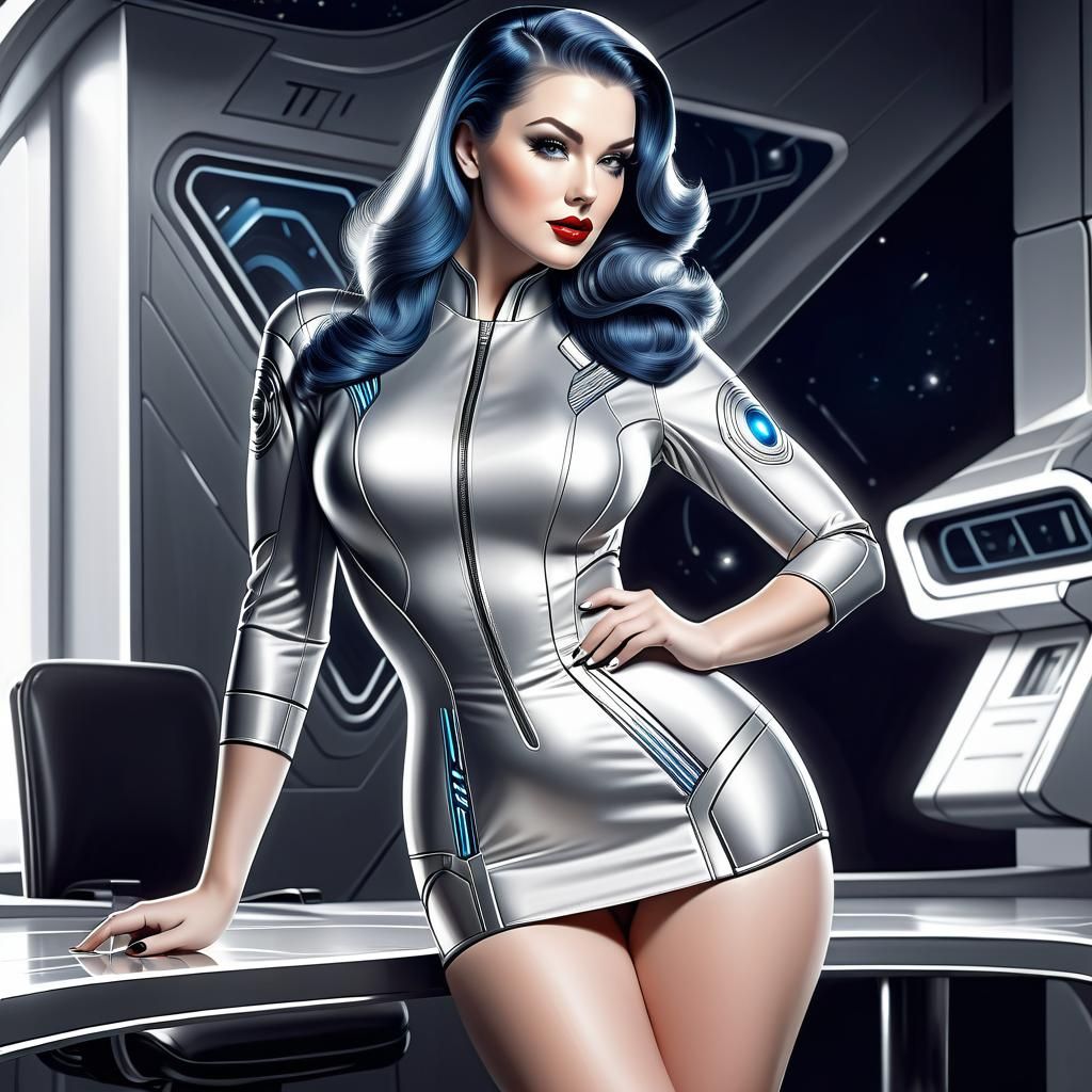 -"The Commander will see you now... for your... personal eva...
