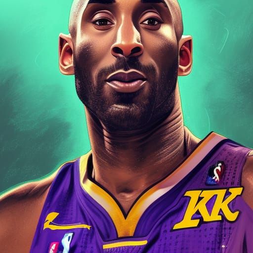 Kobe Bryant - AI Generated Artwork - NightCafe Creator