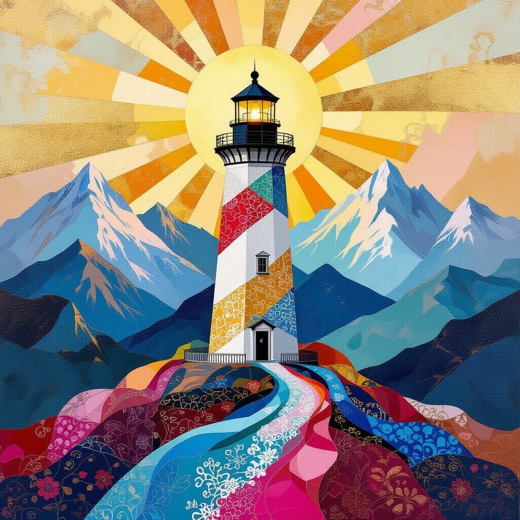 Surreal Lighthouse