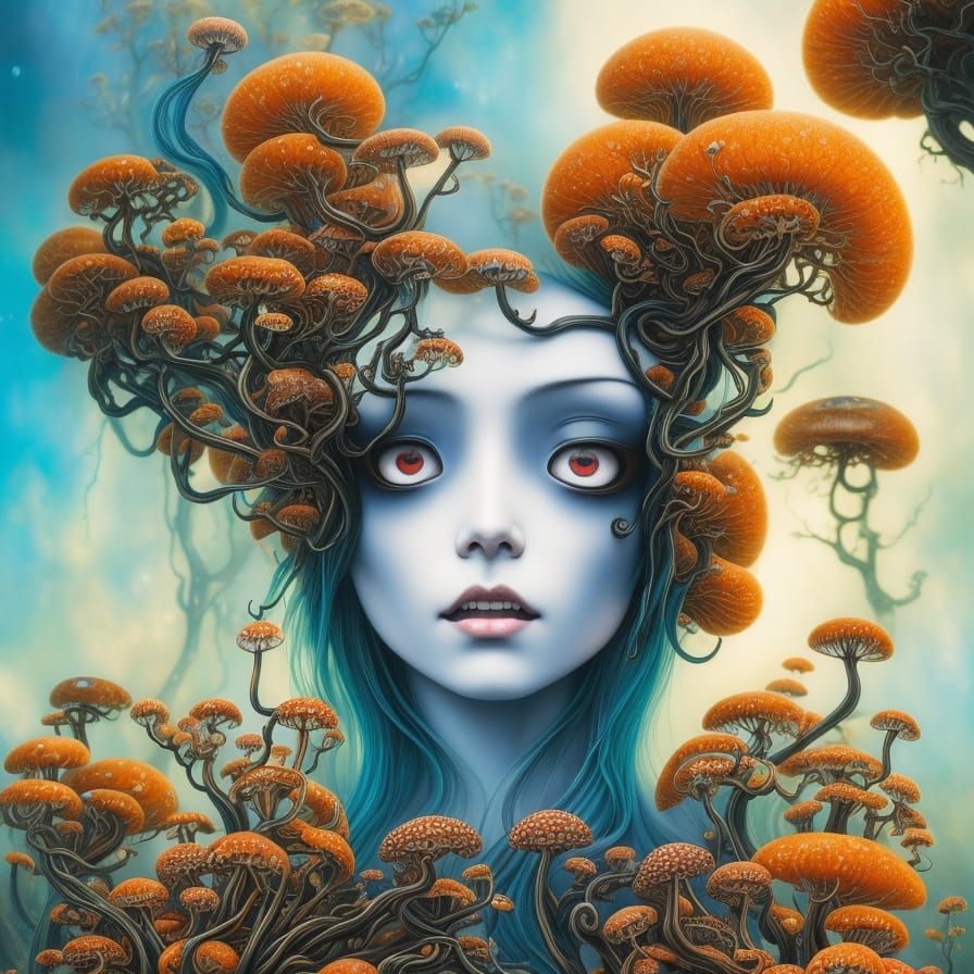 Fungi Girl 8468