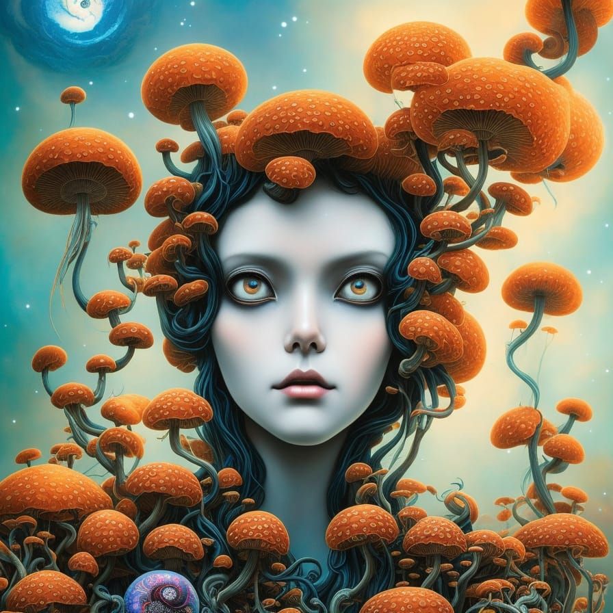 Fungi Girl 8465