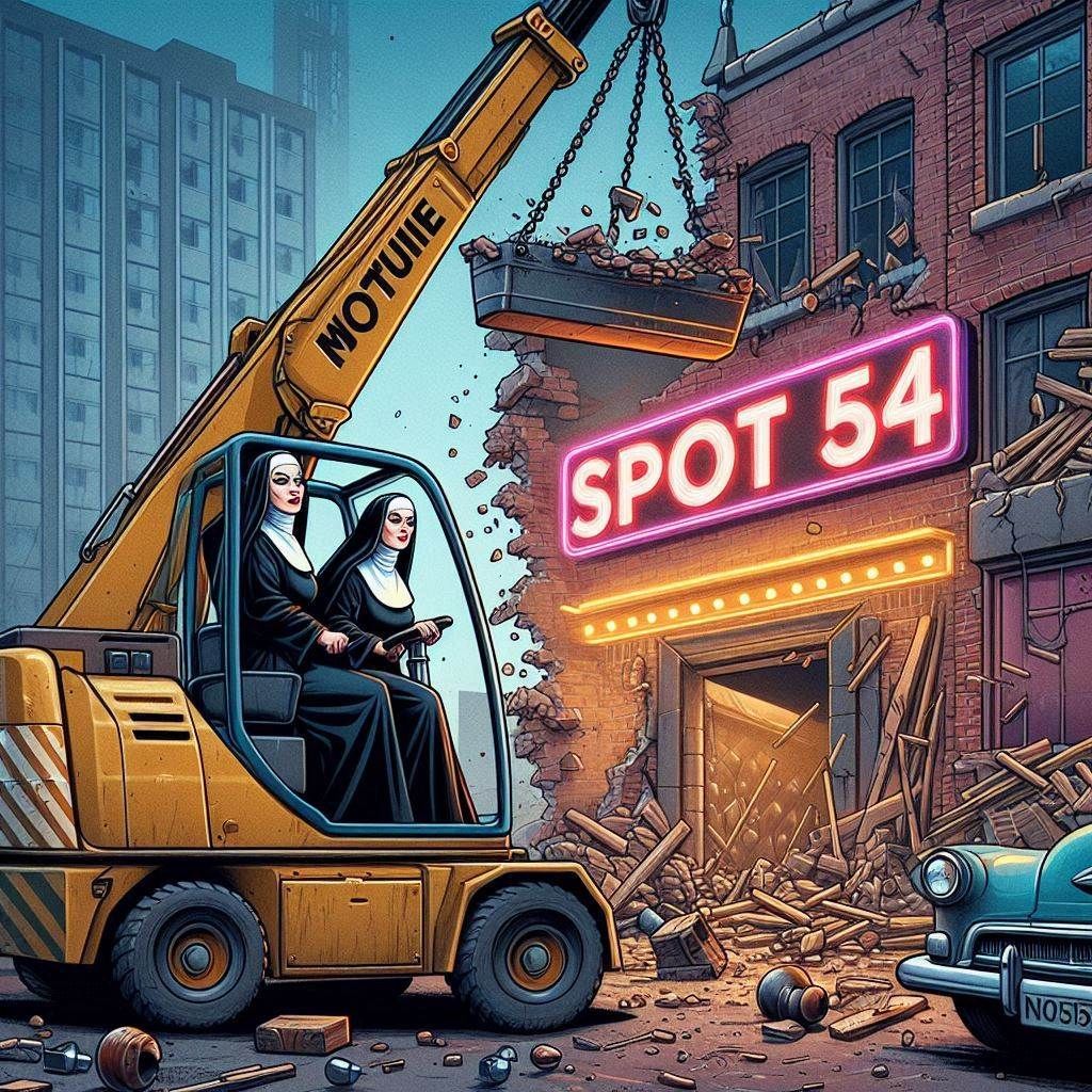 Out! Out, ****ed Spot! (MacBeth, out of context)