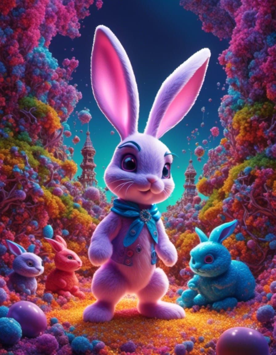 Peter rabbit - AI Generated Artwork - NightCafe Creator