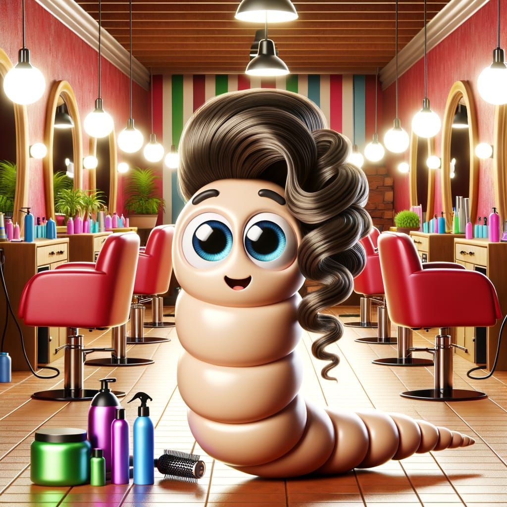The Return of a Worm with a Perm
