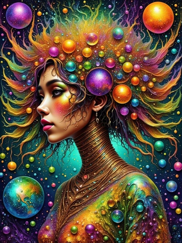 Glitter Gore Farm Animals on Tropical Island